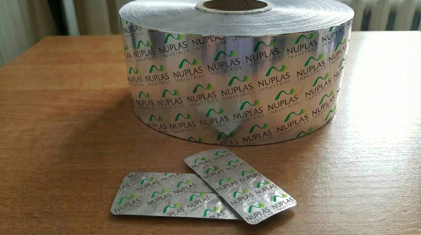 Aluminium Foil Blister — Nuplas branded